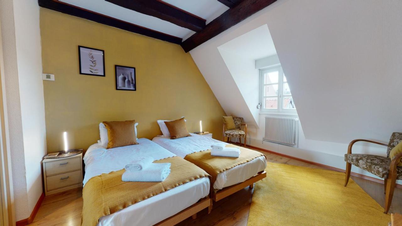 Апартаменти Aux Bijoux De Colmar - Le Saphir - 1 Parking Gratuit Екстер'єр фото
