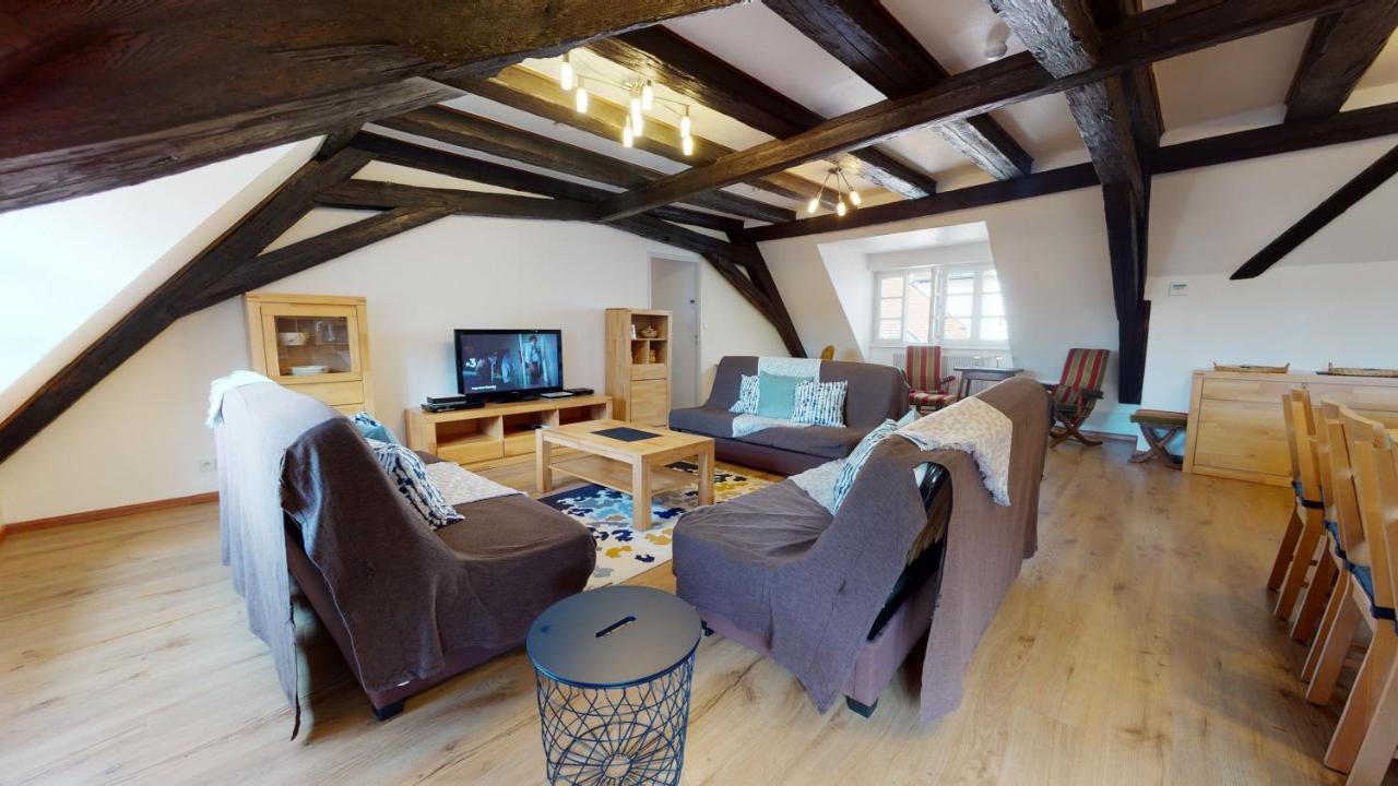 Апартаменти Aux Bijoux De Colmar - Le Saphir - 1 Parking Gratuit Екстер'єр фото